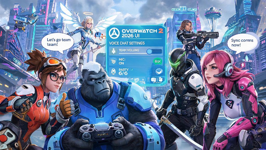 How to Join Voice Chat in Overwatch 2 (2026 Easy Step-by-Step Guide)